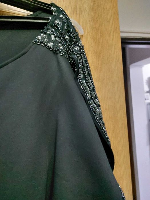 Rochie dreaptă bleumarin elegantă