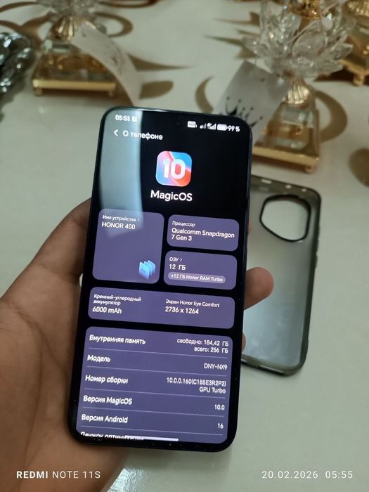 Honor 400  5g holati ideal