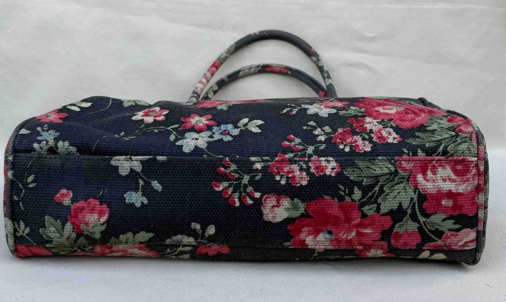 Cath Kidston Superba Geanta Floral Print Handbag Original UK