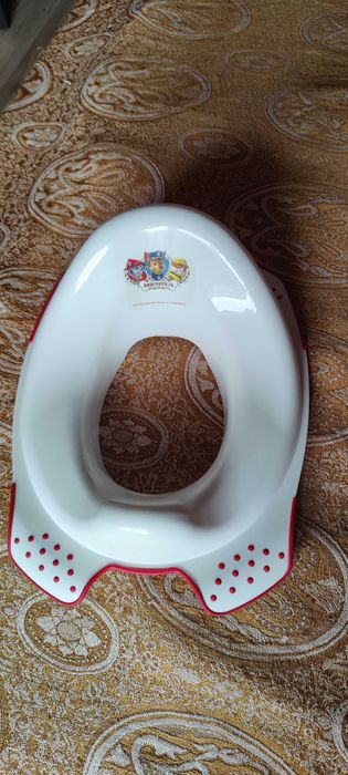 Дъска за тоалетна чиния за деца; бял цвят – 2 броя