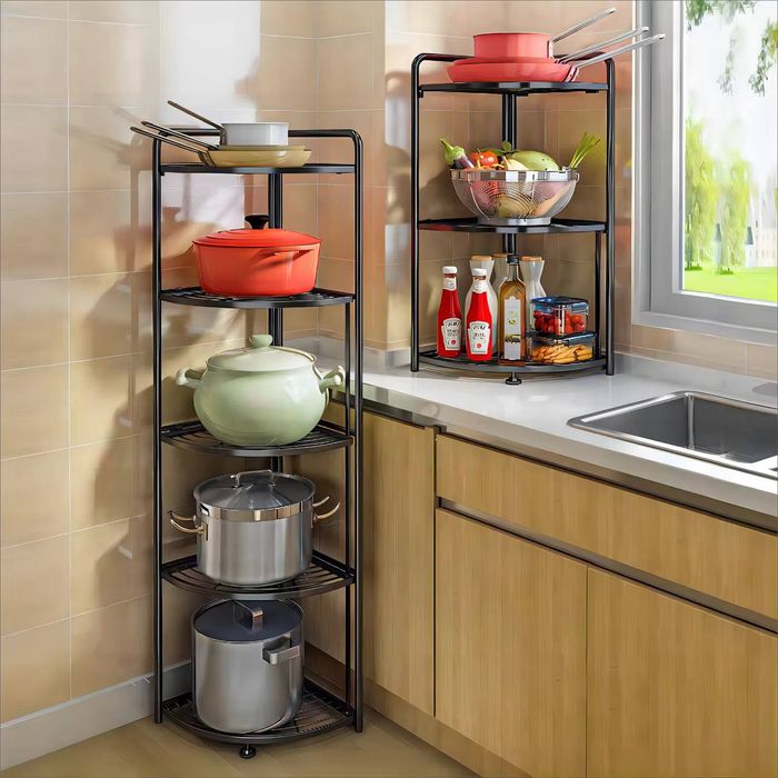 Этажерка угловая железная