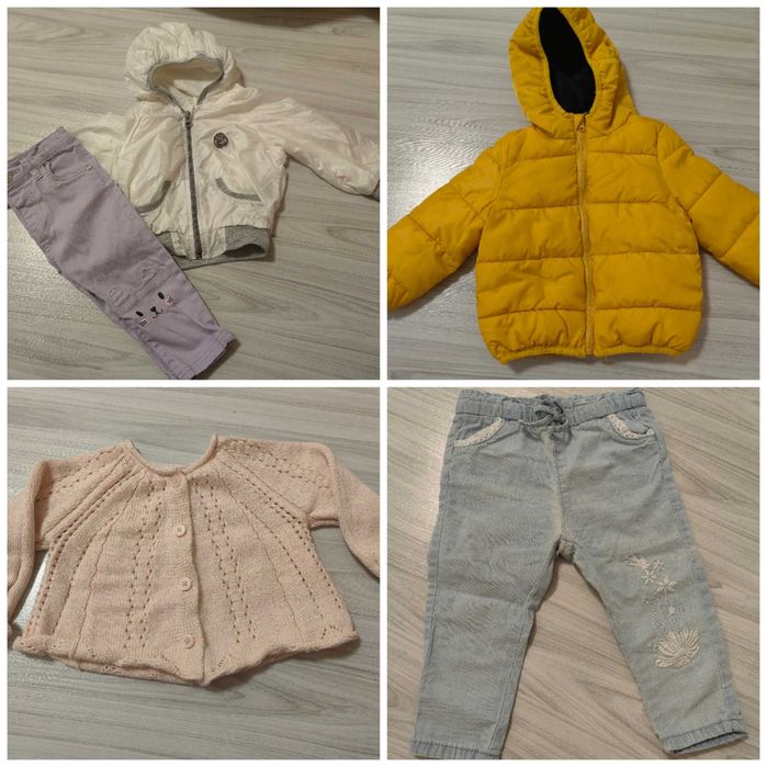 Комплект дрешки за момиче, размер 80