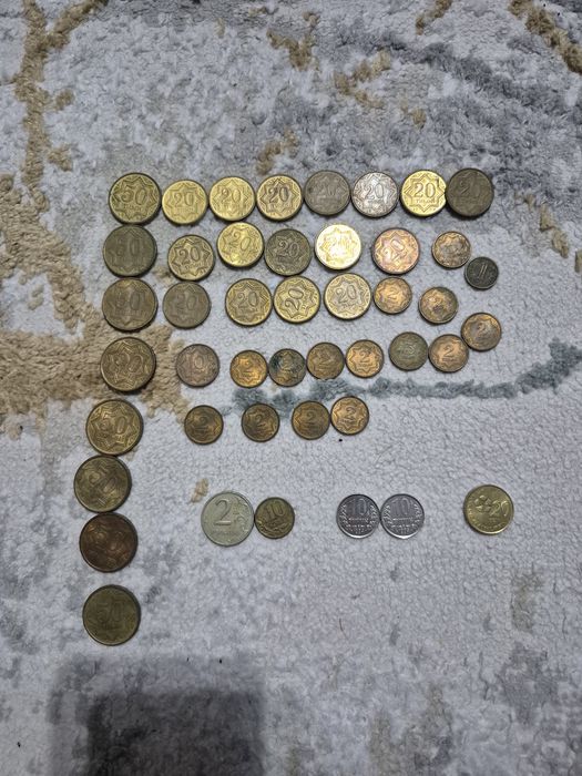 Монеты СССР и старые монеты казахстана и других стран