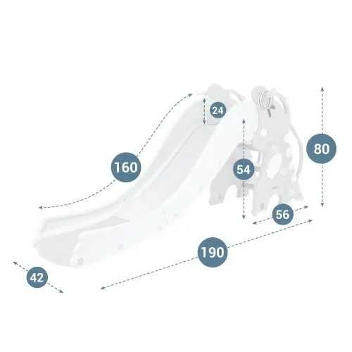Под наем - Пързалка Жираф/Пързалка Дино