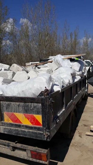 Transport moloz / mutării mobila veche / pamant gazon demolari moloz