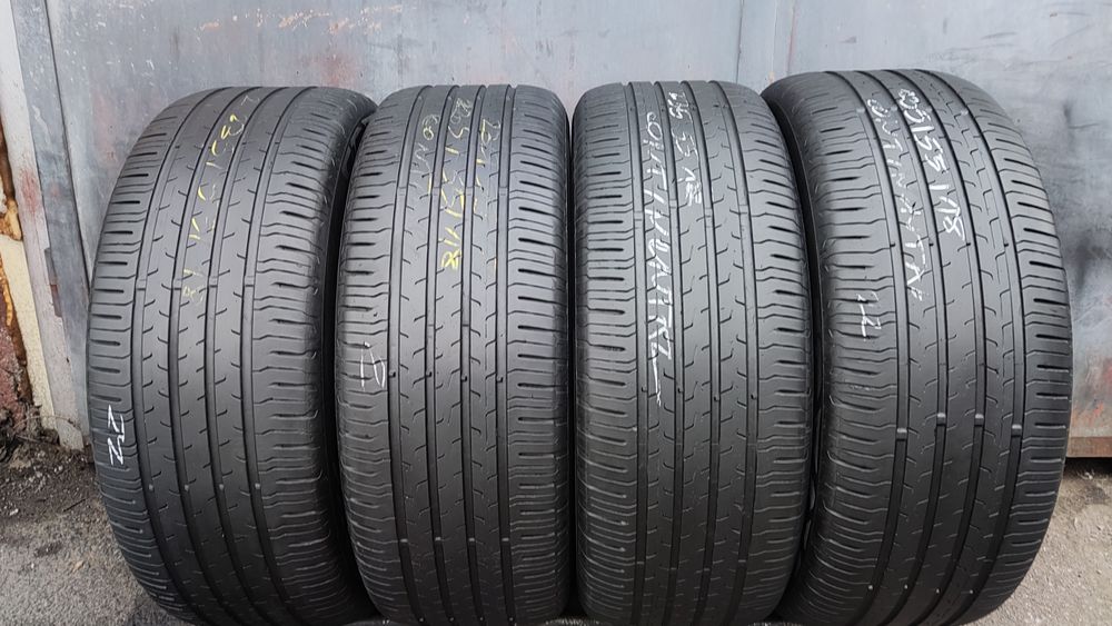 4бр. летни гуми 235/55/18 Continental Eco Contact 6, цена с включен монтаж за София 
dot22