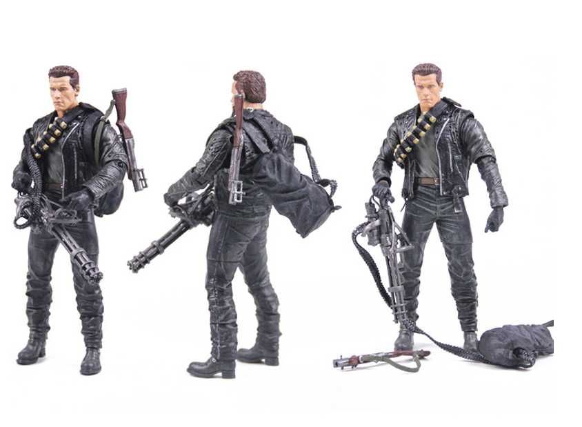 Figurina Terminator Arnold Schwarzenegger T-800 18 cm Showdown