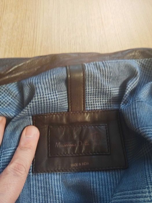 Продавам кожено яке от естествена кожа Massimo dutti XXL - като ново