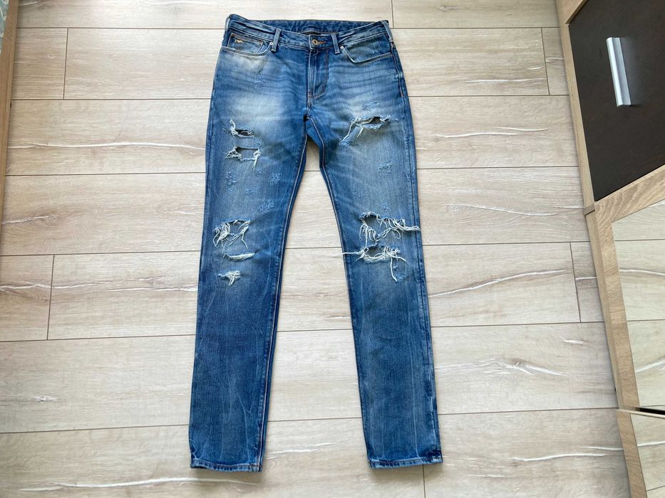 Emporio Armani Slim Fit мъжки дънки размер W31 L34