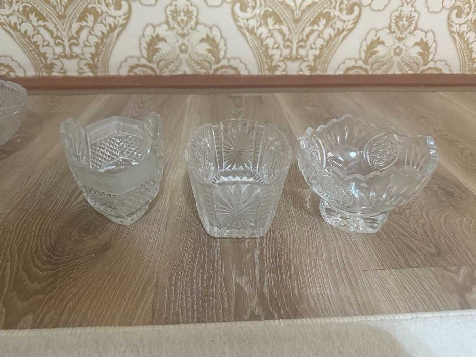 Посуда хрустал в ассортименте