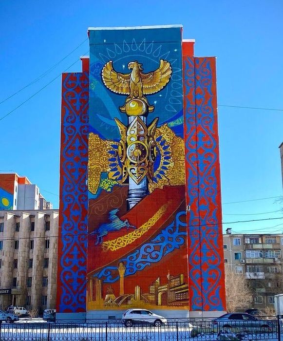 Роспись стен/художник/мурал/барельеф