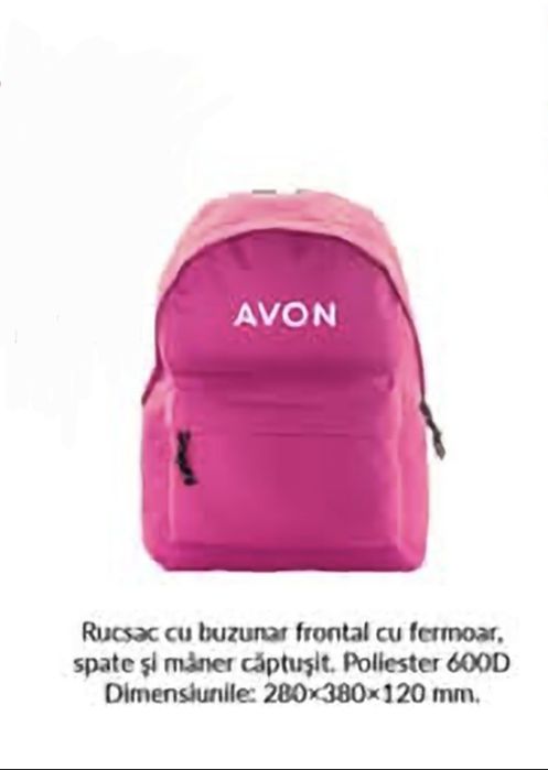 Rucsac roz marca Avon