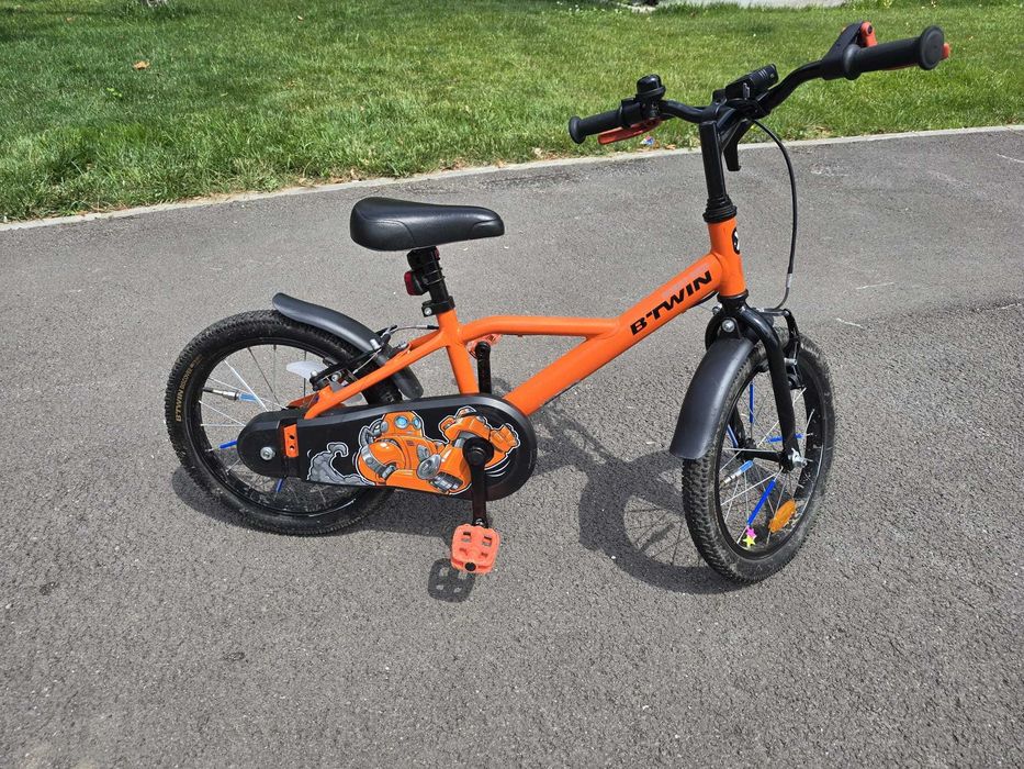 Bicicleta 16 inch 4-6 ANI 500 Robot B'TWIN