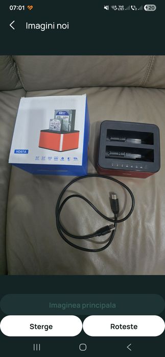 Statie clanare Hdd/ssd la 80lei