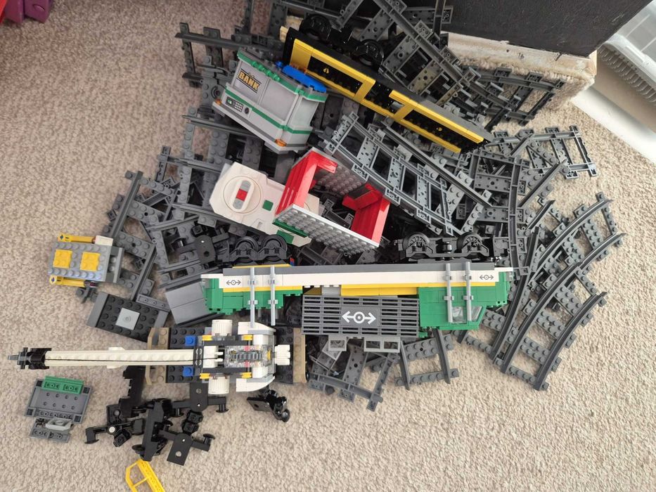 Lot LEGO original – Tren marfa, City, Creator, Speed, app 4000 piese
