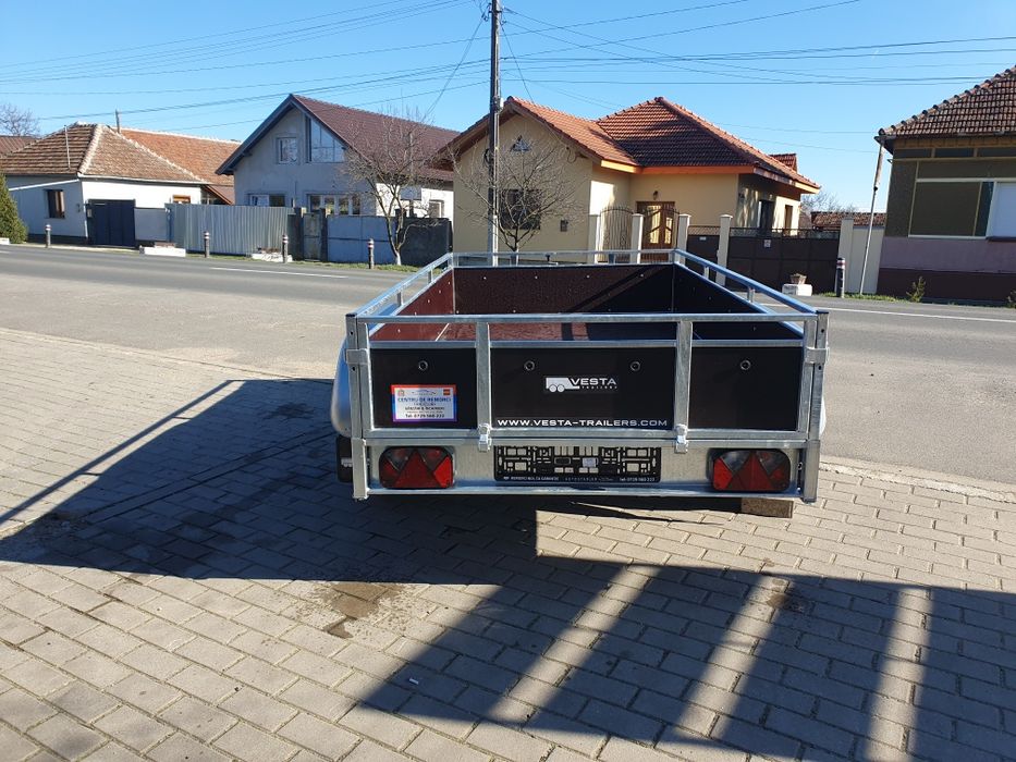 Remorca Vesta 25 WDA 750 kg 2.5 m x 1.35 m