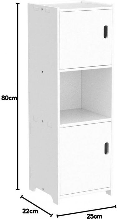 Стилен и практичен водоустойчив шкаф за баня, кухня, коридор или спалн