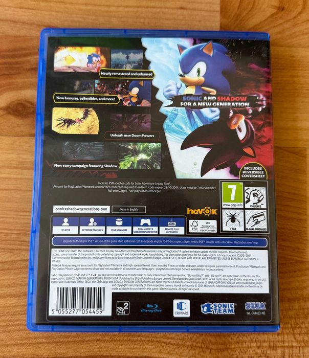 [ PS4 > Sonic X Shadow Generations за PlayStation 4