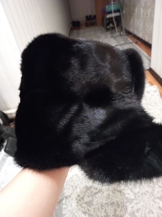 Ушанка норковая мужская