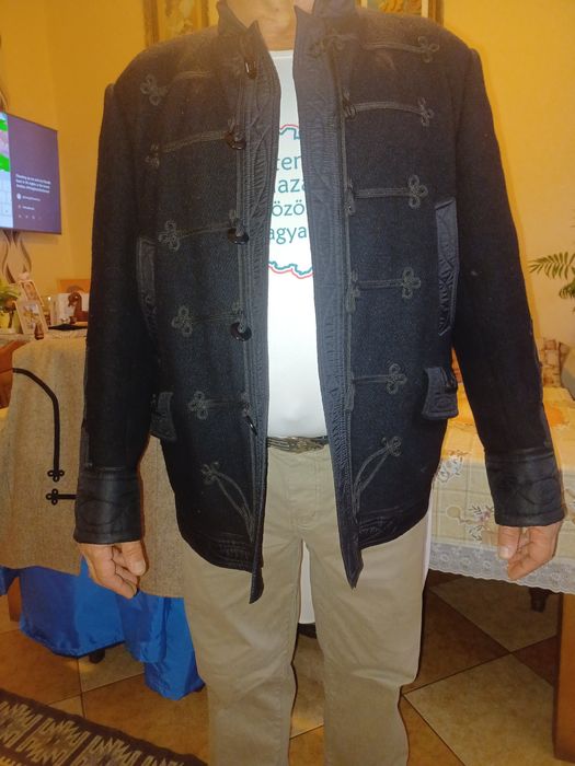 Palton barbati etnic Bocskai