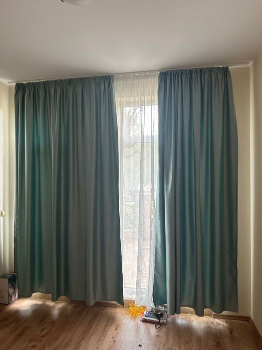 Завеси  и тюл. Комплект