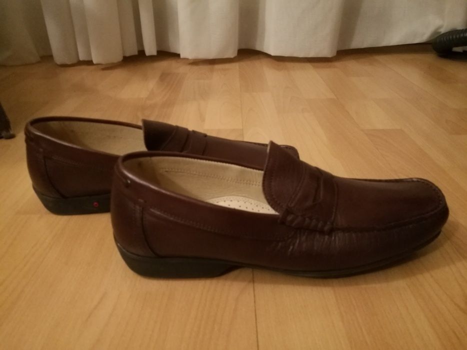 Vand pantofi barbatesti / mocasini, piele, talpa ergonomica