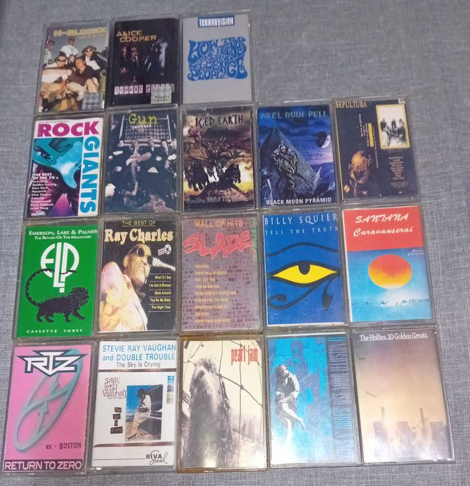 Аудио касети с рок музика
