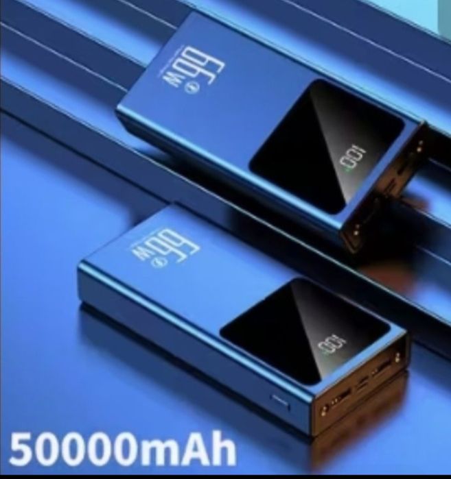 50000mAh-66W Baterie externa cu încărcare super rapidă,afișaj LED