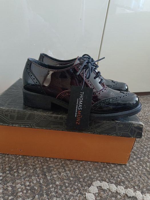 Туфли лакированные,кожа