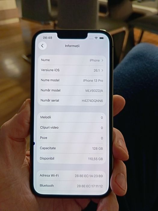 iPhone 13 pro, 128 gb