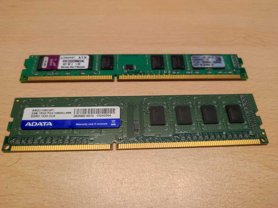 DDR3 ram 4gb(2x2gb) kingston/adata