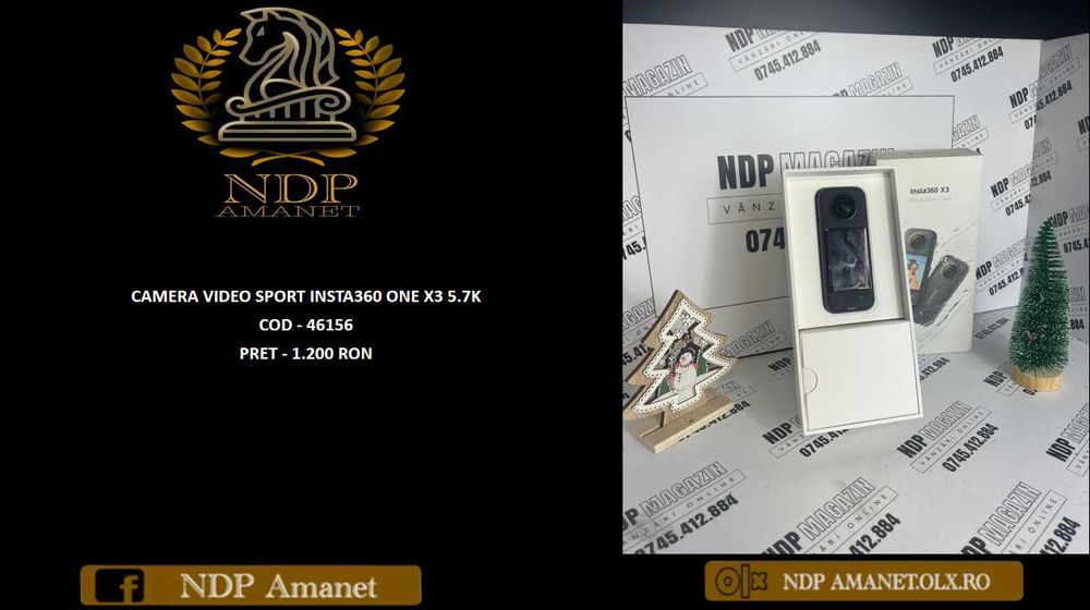 NDP Amanet NON-STOP Bld.Iuliu Maniu 69 CAMERA VIDEO SPORT 360  (46156)