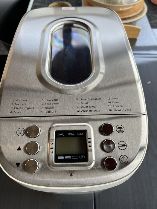 Masina de paine SilverCrest SBB 850 E1, 16 programe, 1000/1250/1500g