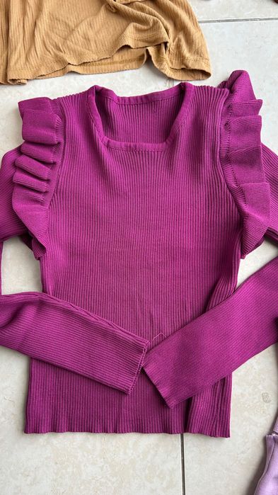 Дамско тюлено боди Зара Zara, дамски блузи и дамски потник