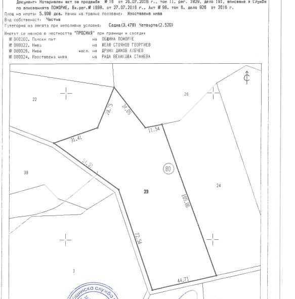 Продава се Земеделски имот в Варна, Автогара -  кв.м за 521 €/дка - Снимка #6