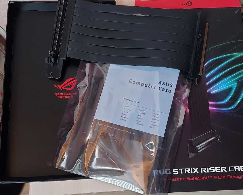 Продам Райзер Asus ROG Strix Riser Cable 240 mm почти новый