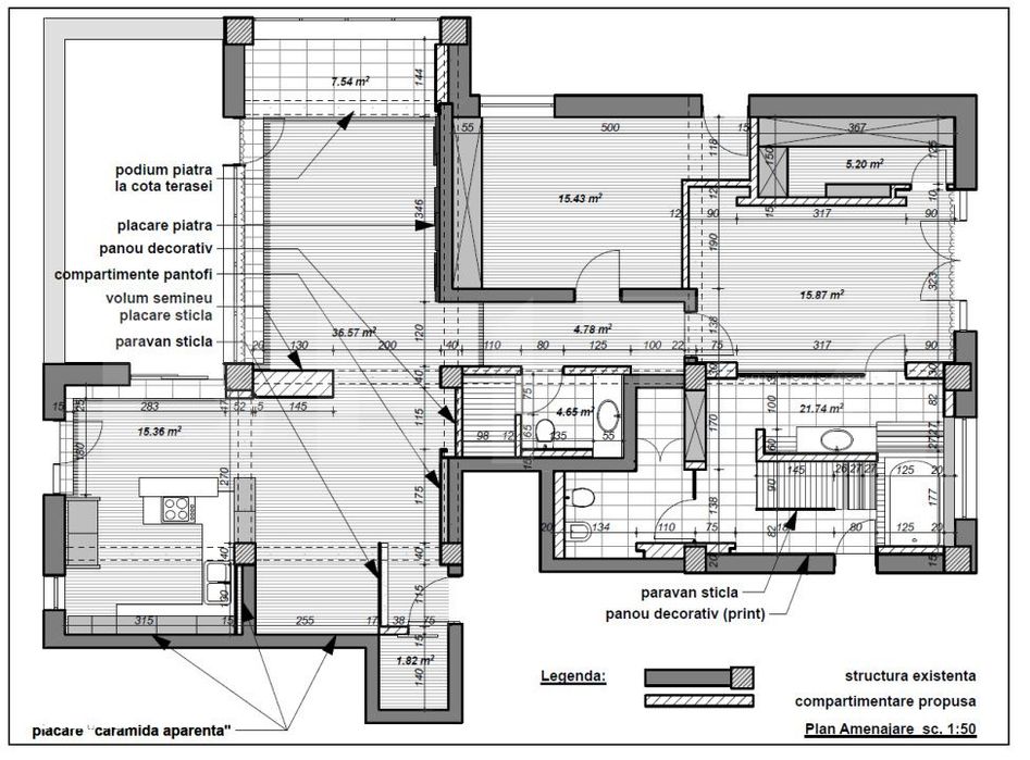 PentHouse 3 camere, 180 mp, zona Central