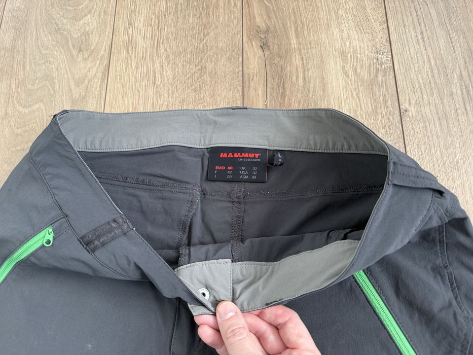 Mammut 48 32 M barbati pantaloni scurti softshell