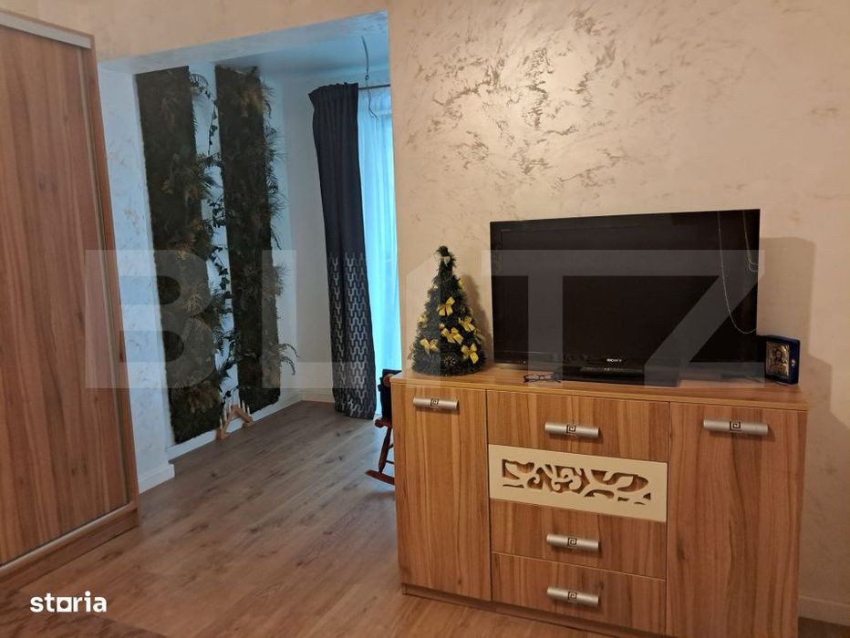 Apartament 3 camere, 68 mp, curte 135 mp, zona Rond Pacurari