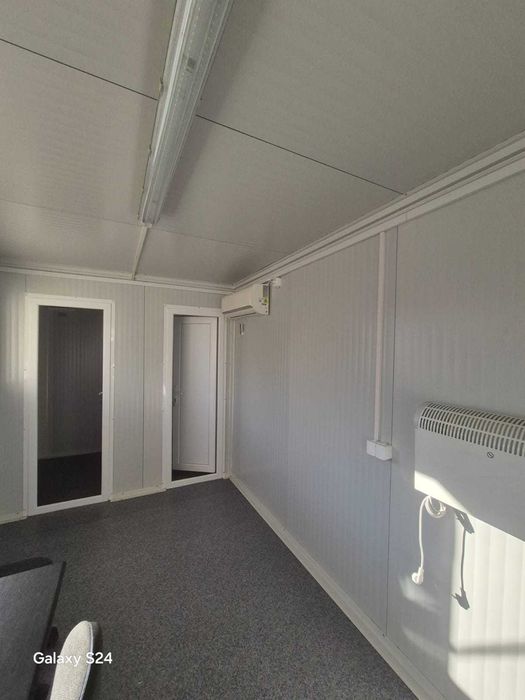 Vand 2 bucati Container comercial modular 20FT placat cu acubond.