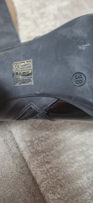 Cizme elegante piele