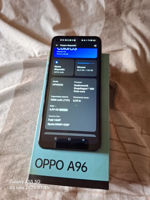 Vând oppo a96 stare foarte bună