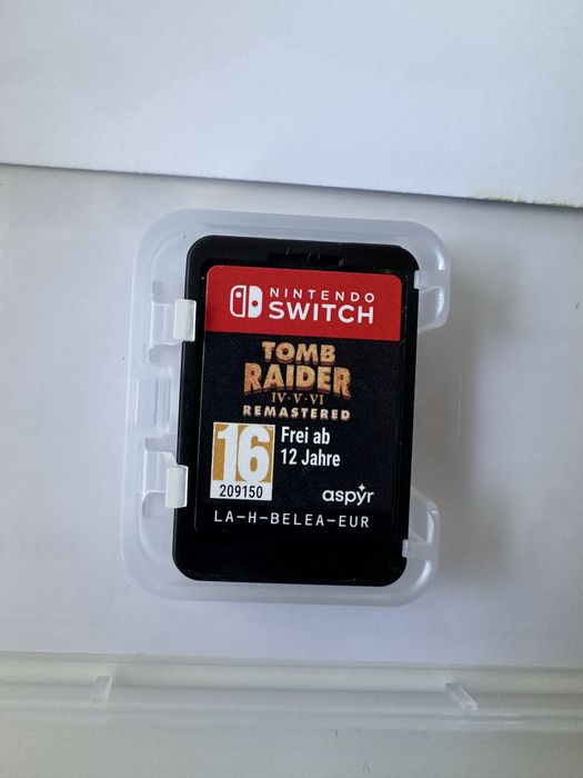 Nintendo switch игра Tomb Raider IV-VI Remastered deluxe edition