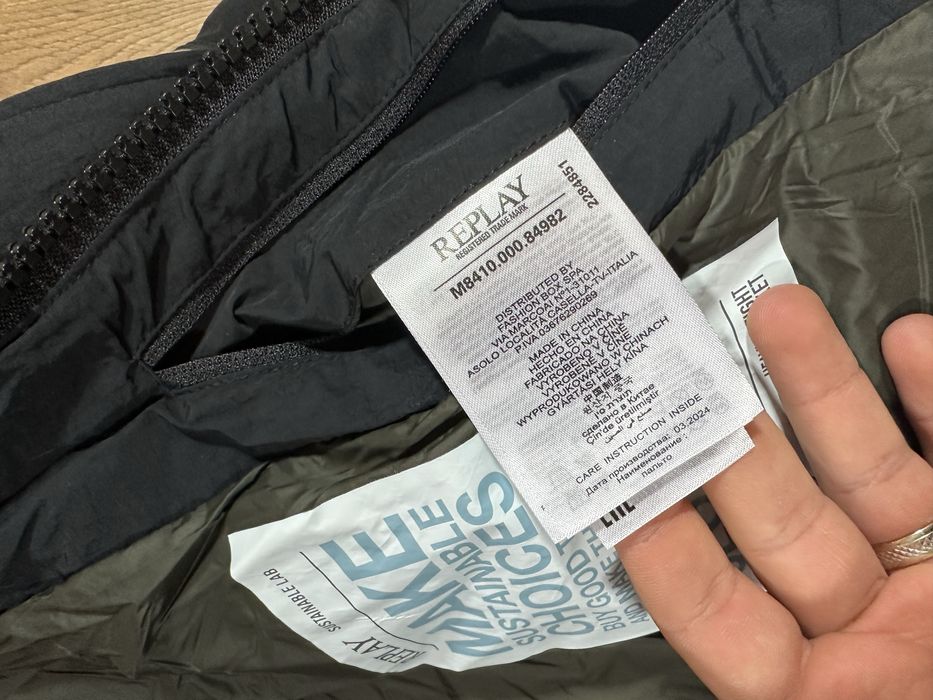 Geaca Replay Parka Originala Groasa