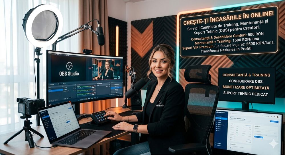 Management & Consultanță Creatori de Conținut