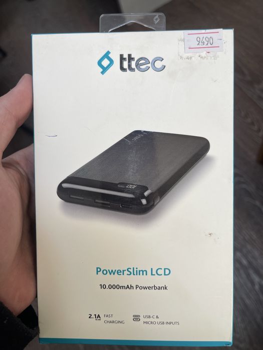 Новый карманный зарядчик powebank ttec