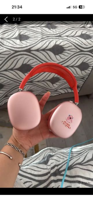 Airpods max розовые