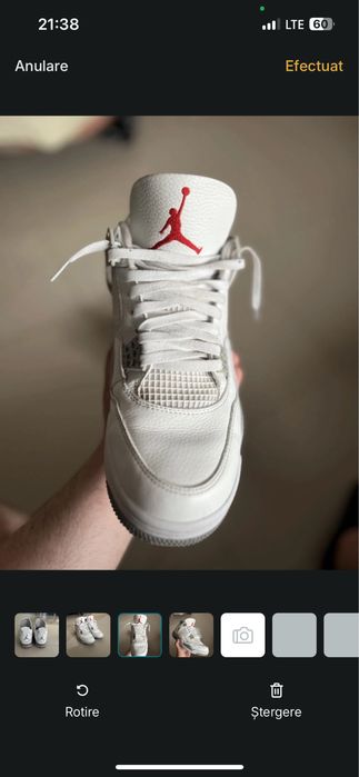 Jordan 4 White Oreo