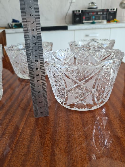 Вазы/салатницы хрусталь советский