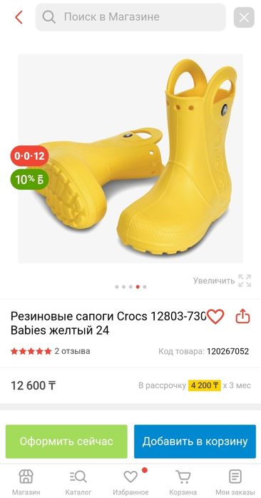 Резиновые сапоги